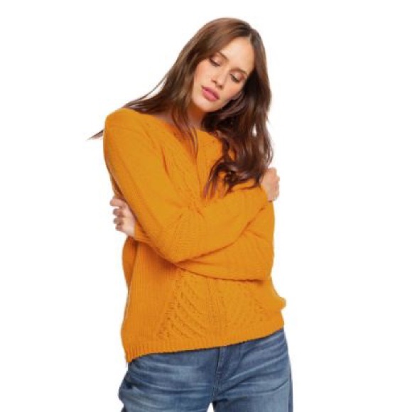 🔥Roxy Women's Glimpse of Romance Sweater NWT - Picture 7 of 11